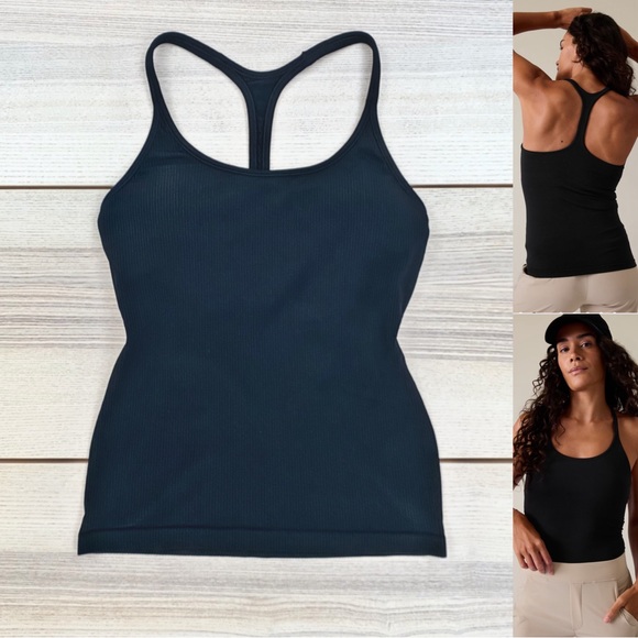 Athleta Renew Built-In Bra Tank - Size M - Picture 1 of 8